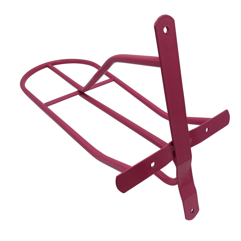 SecureFix Direct Saddle Rack Wall Mounted (Horse Riding Stable Stand Pink) - PawsPlanet Australia