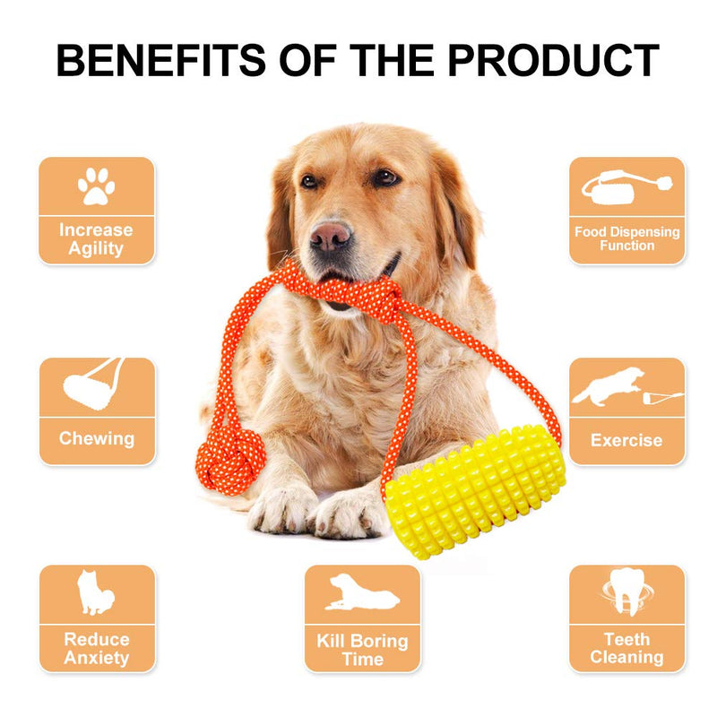 X XBEN Dog Chew Toys, Dog Toothbrush Stick of New Material for Teeth Cleaning, Highly Bite-Resistant Interactive Dog Toys for Puppy Small Dogs - PawsPlanet Australia