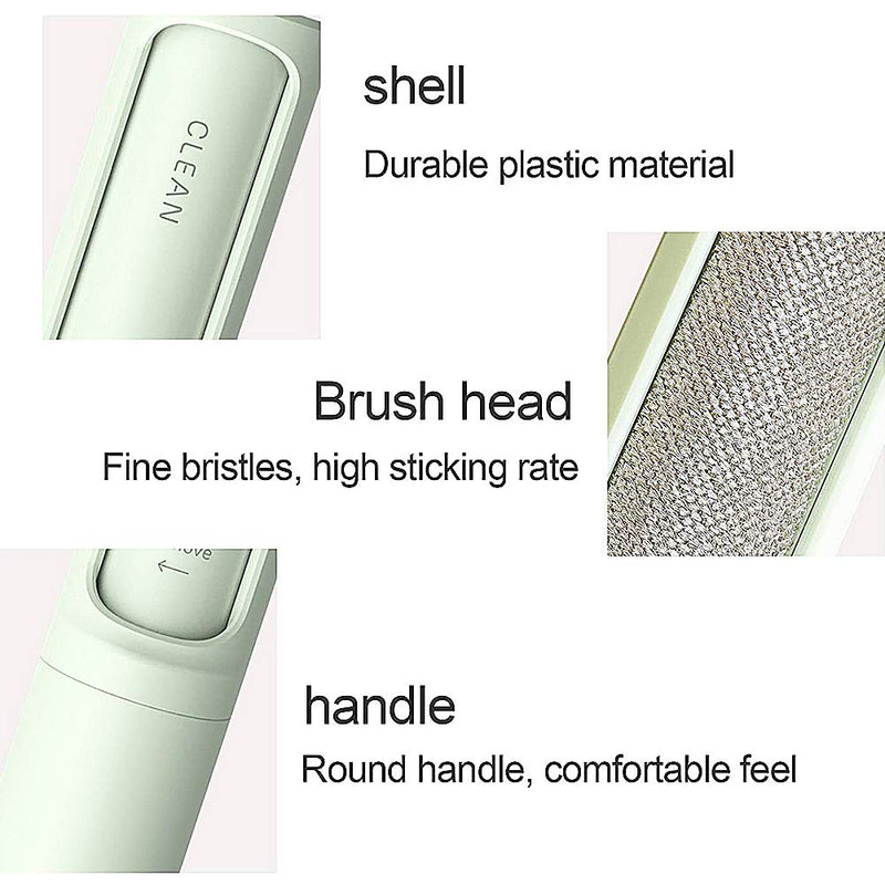 LLZZ Clothes Brush 2PCS Hair Removal Brush Roller Pet Hair Removal Brush Furniture & Bedding,Fur Removal Brush for All Pets 18.3 * 4.3cm - PawsPlanet Australia
