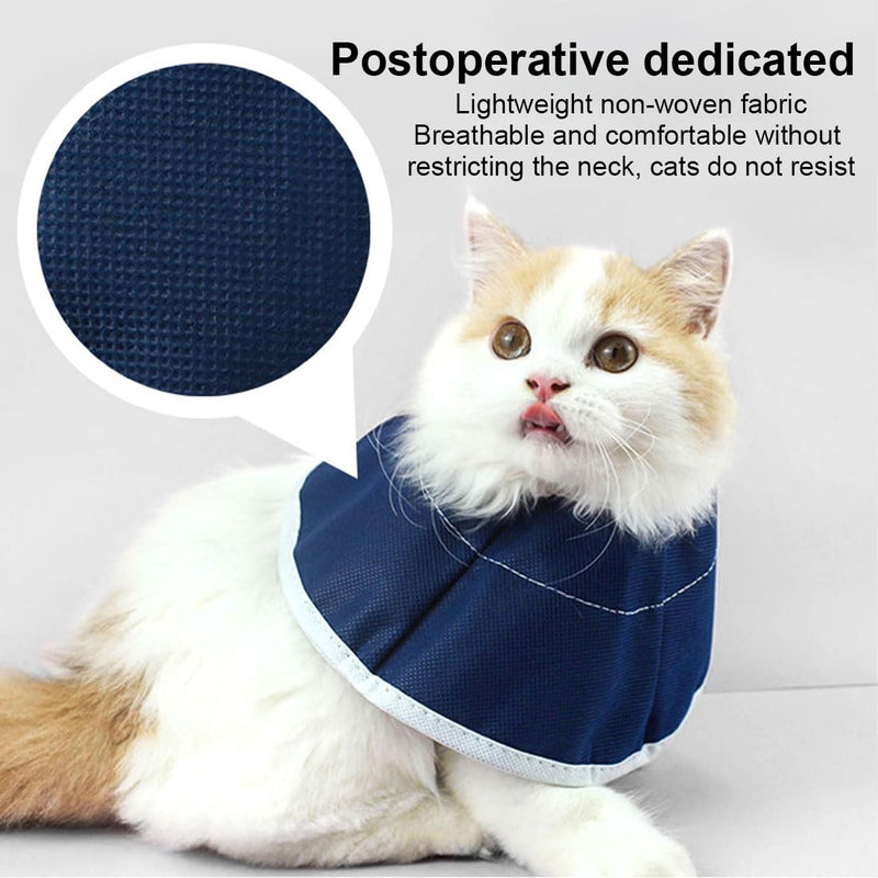 KGDUYC Recovery Collars for Dogs, Recovery Collar, Soft Collar for Puppies, Small Dogs and Cats After Surgery and Injuries (Blue, M) - PawsPlanet Australia