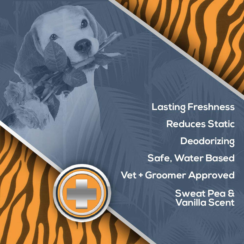 [Australia] - Jungle Pet Fresh Pet Body Spray - Grooming - Daily Use - for Dogs & Cats - {Between Baths} - Sweet Pea & Vanilla - Sweet Smelling 