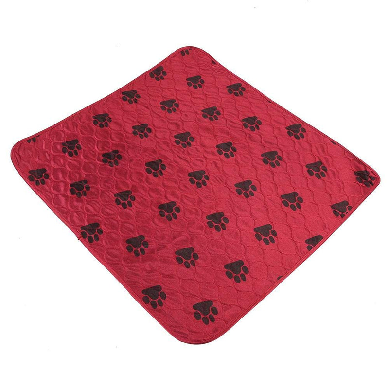 80 * 90Cm Red Reusable Waterproof Dog Changing Pad-Affordable And Durable Pet Pad - PawsPlanet Australia