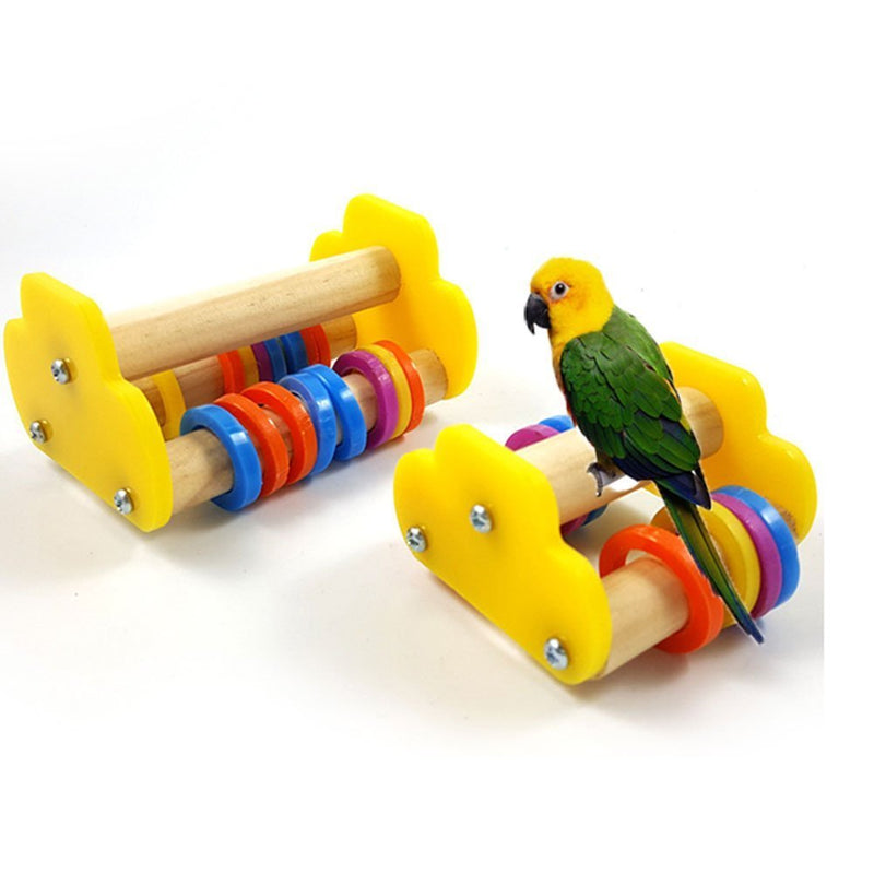 [Australia] - Bird Foot Intelligence Development Training Toys for Parrot Macaw African Greys Eclectus Cockatoo Amazon Budgies Parakeet Cockatiels S 