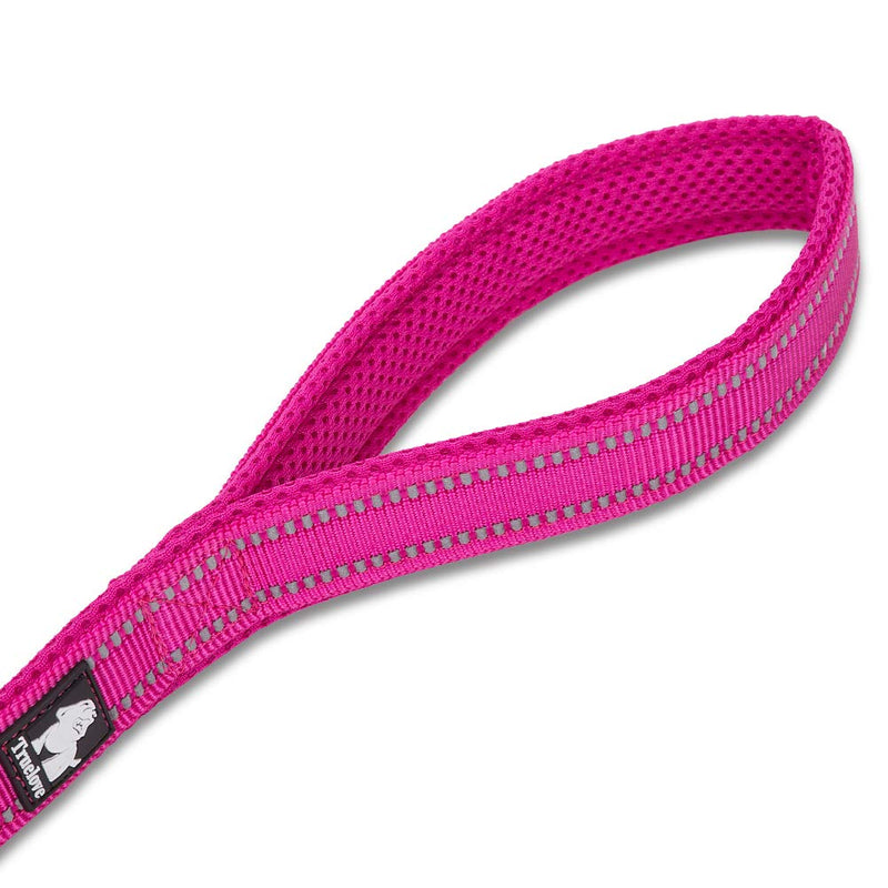 [Australia] - TRUE LOVE Reflective Dog Leash Puppy Walking Lead, Padded Pet Chain Rope，Length 110cm Truelove TLL2111 Large Pink 