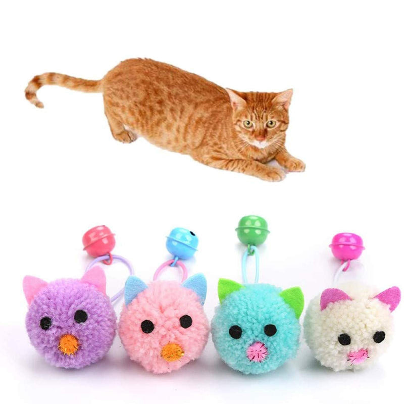 [Australia] - Cat Interactive Toys Ball for Indoor Cats/Kitten, Mouse Cat Toys with Large Jingle (Mouse Toy) Mouse Toy 