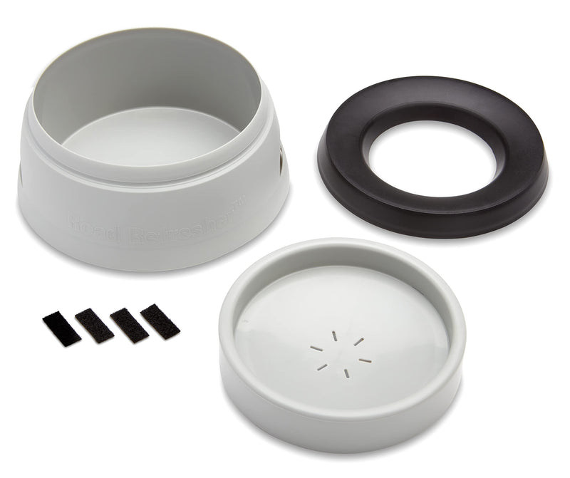 Road Refresher Non Spill Water Bowl Grey Small - PawsPlanet Australia