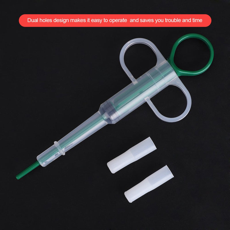 5pcs Pets Medicine Dispenser Handy Liquid Feeder Round-Headed Soft Tip Syringe Dropper for Little Pets Dogs Cats - PawsPlanet Australia