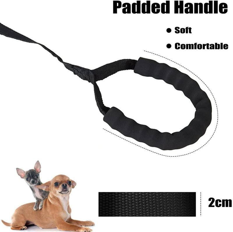 50m towing leash for dogs, Mainiusi dog leash with handle padding, running leash for dogs, cross-country skiing leash for large dogs, training leash for dogs, towing leash for large dogs, small dogs (50m, black) - PawsPlanet Australia