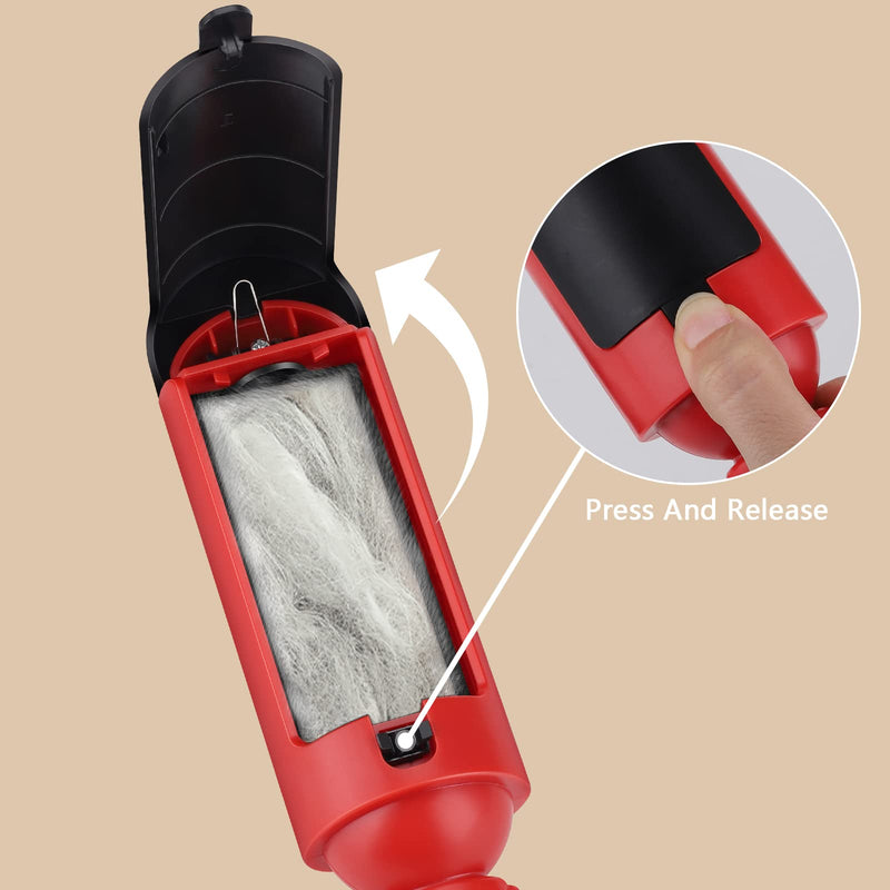 Reusable lint rollers for pet hair, reusable lint rollers for pet hair, pet hair remover, lint roller, reusable for living room sofa and car seats - PawsPlanet Australia
