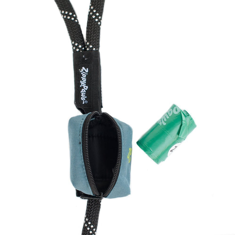 [Australia] - ZippyPaws - Adventure Leash Bag, Dog Poop Bag Holder Leash Attachment Forest Green 