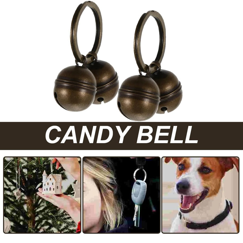 EIHI Bells for crafts, cat bell, 2 sets of extra loud cat and dog bells, pet tracker bell, dog bell for collar, pendant bells for dog cat harness - PawsPlanet Australia