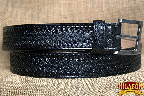 [Australia] - HILASON Leather Gun Holster Belt Handmade Concealed Carry Stitch 44 In. 