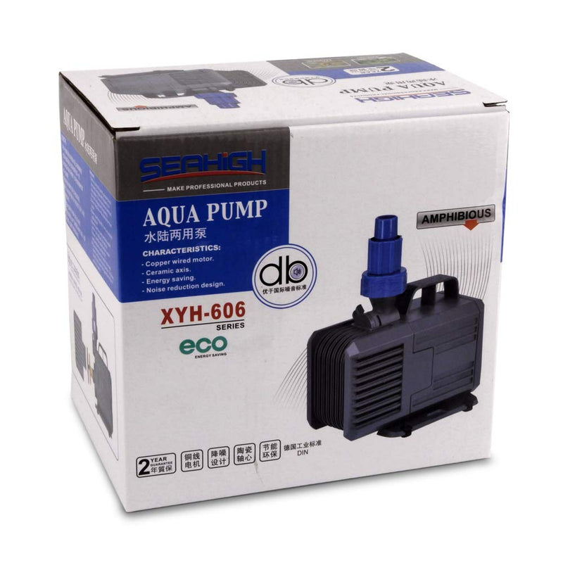 FREESEA Aquarium Submersible Fountain Pump: 740 - 1340GPH Ultra Quiet Water Pump for Pond | Fish Tank | Pool | Garden Waterfall | Sump | Hydroponic 740 GPH 40W - PawsPlanet Australia