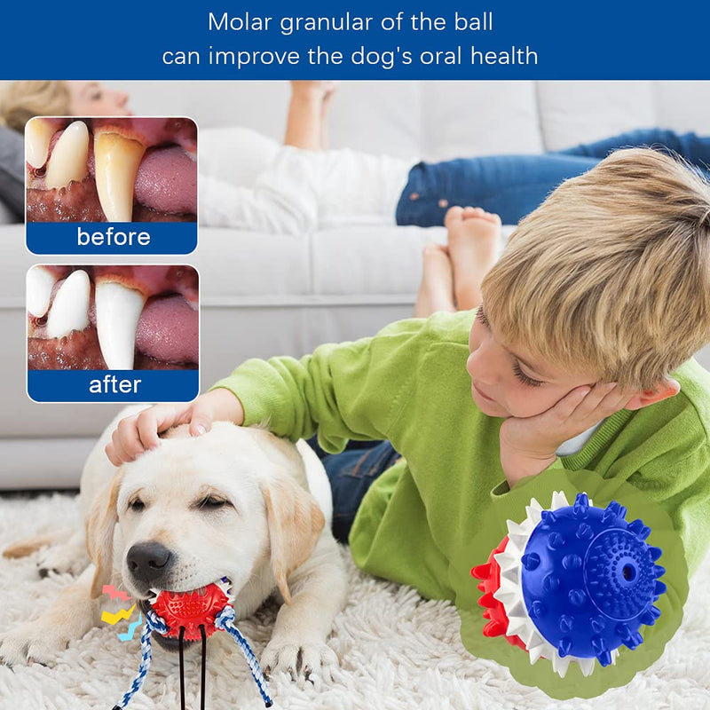 Dog Toys for Aggressive Chewers Interactive Dog Toys Indestructible Dog Chew Toys for Aggressive chewers Dog Puzzle Toys Suction Cup Dog Toy for Large Medium Breed Dog - PawsPlanet Australia