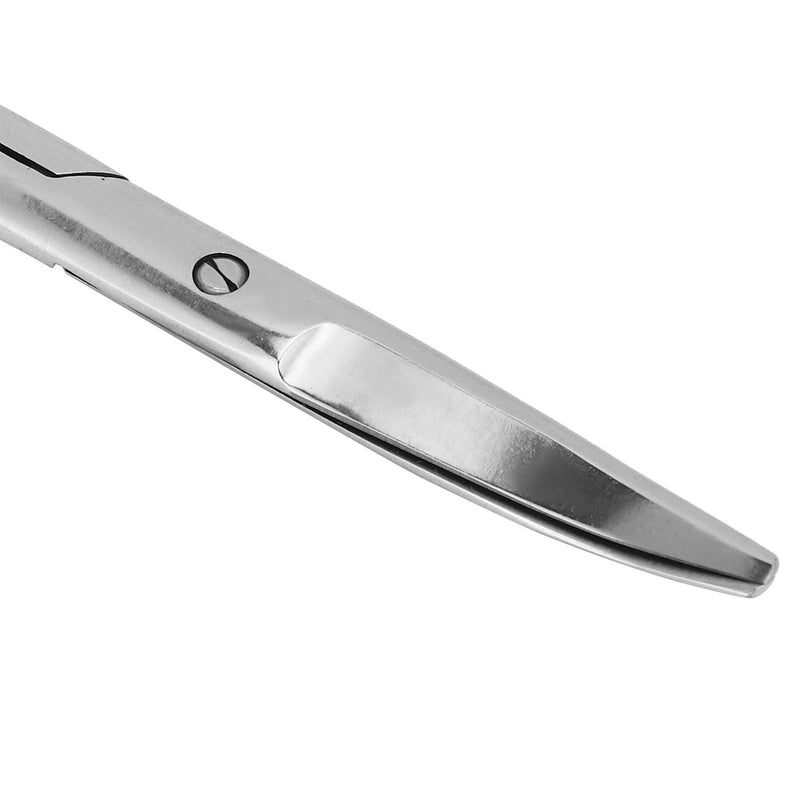 NATRUSS 18cm Curved Round Scissors Easy to Clean Animal Scissors, 7.1 x 2 x 0.3in Stainless Steel Scissor, Household Tool Durable Animal for Farm - PawsPlanet Australia