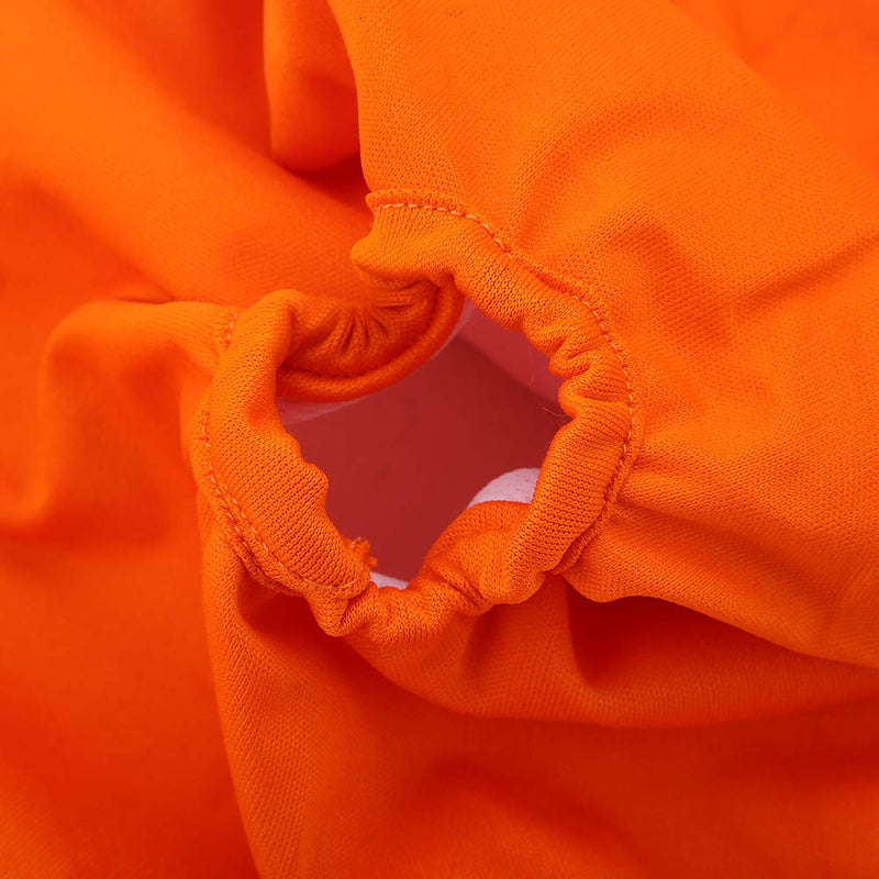 Pet Pants, Breathable Soft Anti-harassment Menstrual Pants Comfortable Cotton Sanitary Pants Dog Underwear for Small Medium Large Pet Dog Puppy(Orange, S) Orange, S - PawsPlanet Australia