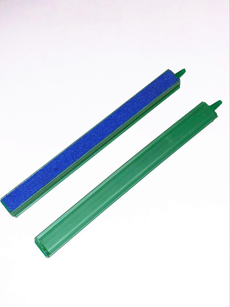 [Australia] - XMHF Fish Tank Air Bubble 2-Piece Airstone Bars, 8-Inch, Air Pump Green/Blue for Aquarium 