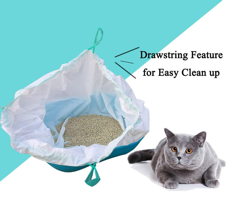 [Australia] - Hyper Cat Jumbo Size Cat Litter Box Liners Drawstring 10 Counts 10 Count 