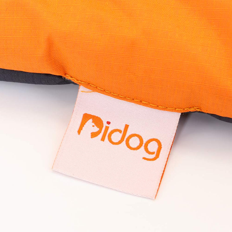 [Australia] - Didog Reversible Large Dog Bed Mat for Indoor Outdoor Use, Soft &Portable& Waterproof Dog Mat for Large, Medium, Small Dogs and Cats Orange 