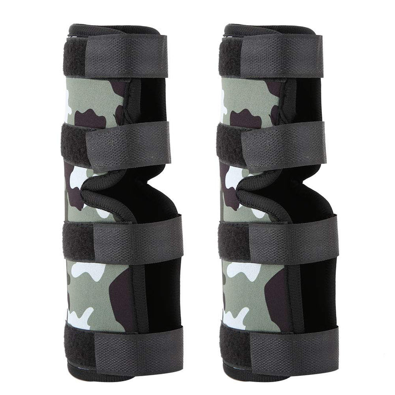 needlid Dog Legs Wrap, 1 Pair Dog Leg Brace, Hook and Loop Design for Protects Wounds(Camouflage, S) Camouflage, S - PawsPlanet Australia