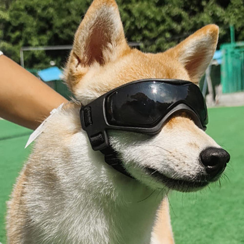 Dog Goggles, Pet Sunglasses Windproof Snowproof Dog Eye Wear Protection with Adjustable Straps for Doggy Dog Pet - PawsPlanet Australia