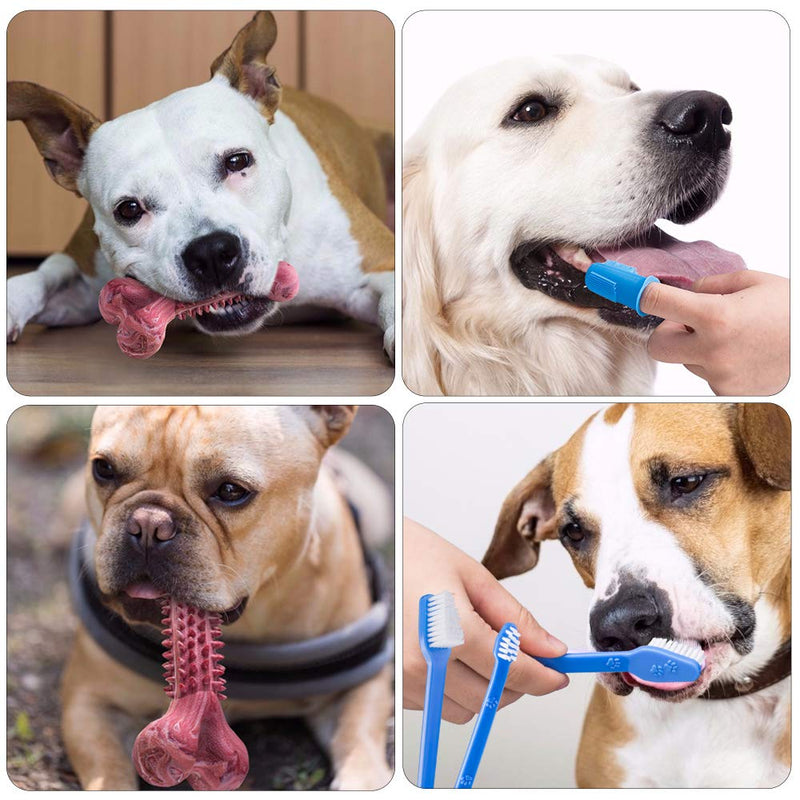 [Australia] - Dog Chew Toys, Dog Toy for Aggressive Chewers Aggressive Dog Toys，Dog Toothbrush Stick Toothbrush Chew Toy Perfect for Playing, Throwing, Chasing, Biting, Cleaning & Training Teething 