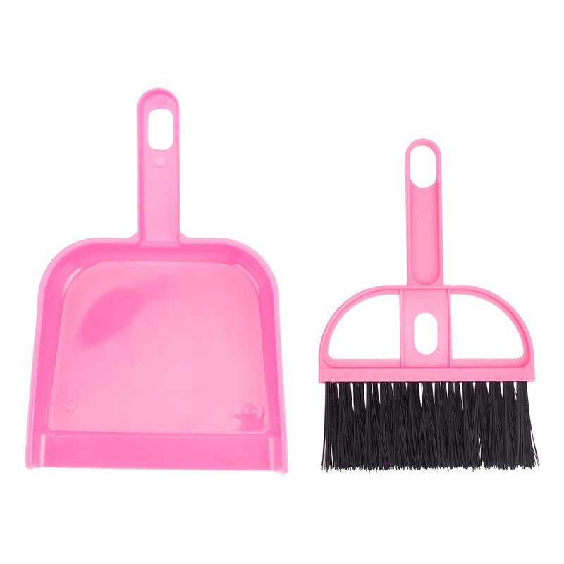 AHANDMAKER Toilet for Rabbit, Bunny Litter Box Sets with Triangle Potty Trainer Corner Litter Box and Mini Broom Brush and Dustpan for Guinea Pig Ferret Chinchillas Rabbits, Pink - PawsPlanet Australia