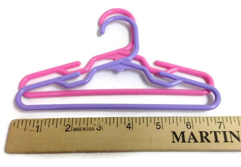 Pet Apparel Hangers Set of 24 Measures 7 1/4 Inch Wide Will Fit Over 1" 1/8 Rod Great for Small Dog Clothing - PawsPlanet Australia