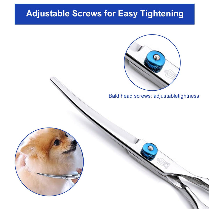Dog scissors, thinning scissors for dogs, pet steel comb, dog scissors, trimming knife for dogs, dog comb, dog comb, dog claw cutter, dog scissors fur scissors, for dogs, cats - PawsPlanet Australia