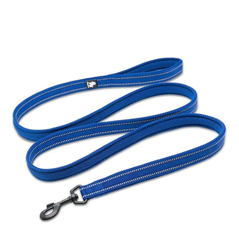 WINHYEPET True Love Dog Leash Nylon Reflective Comfortable Handle Lead Puppy Training Walking Rope Easy Control Suitable Small Medium Large Breeds 110cm Length TLL2111(Royal Blue,S) S Royal Blue - PawsPlanet Australia