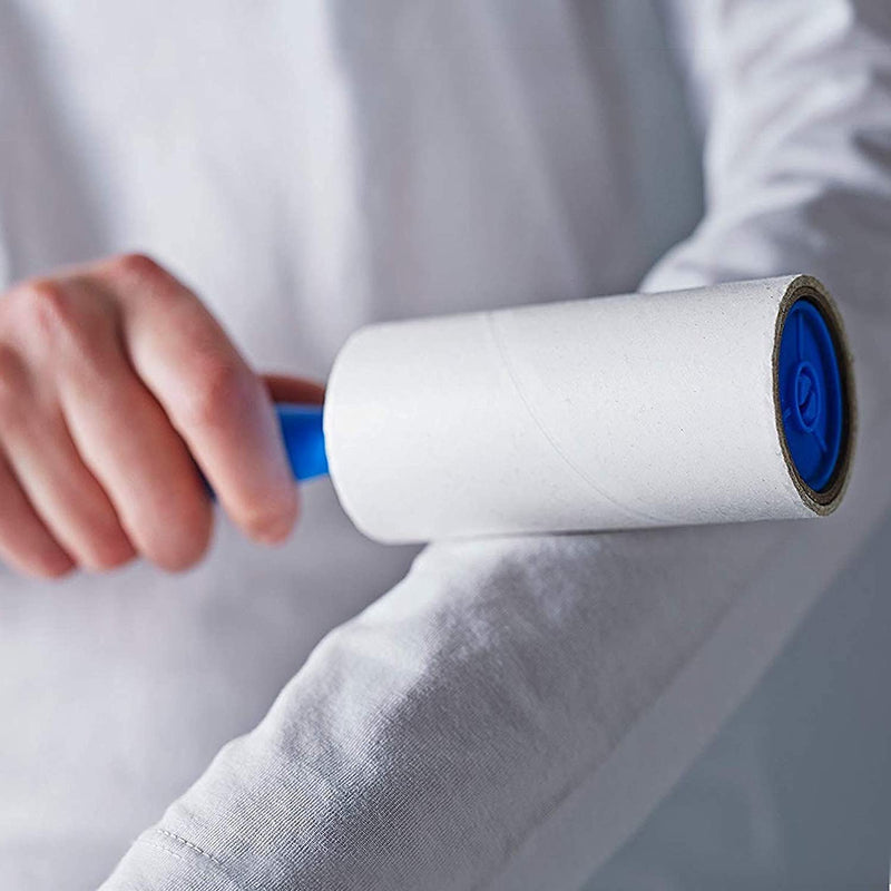 DIVCHI Lint Roller+4 Refill Sticky Replacement Heads Easily and Quickly removes animal fur, hairs, dust and fluff from garments, furniture, carpet, and car seats - PawsPlanet Australia