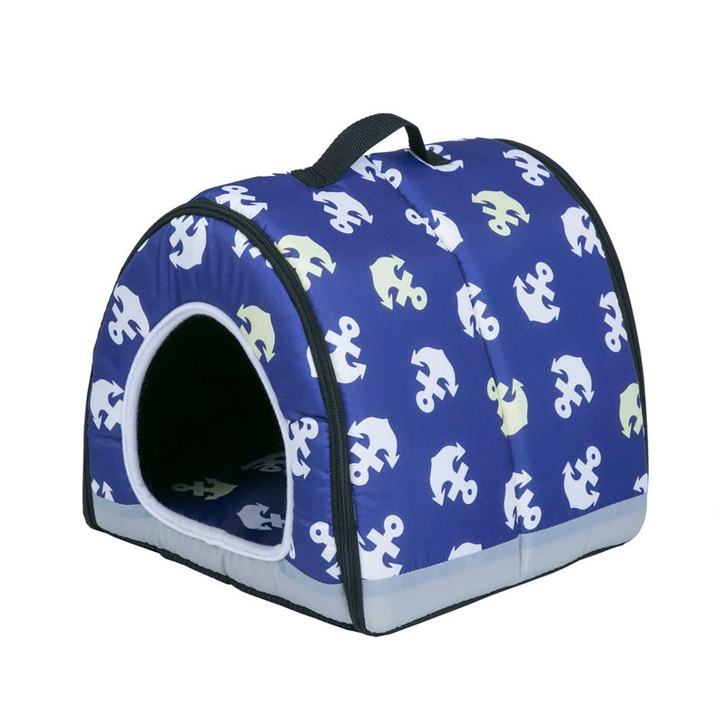 [Australia] - Petique Anchor's Away One-Zip Pet House Pet House Small 