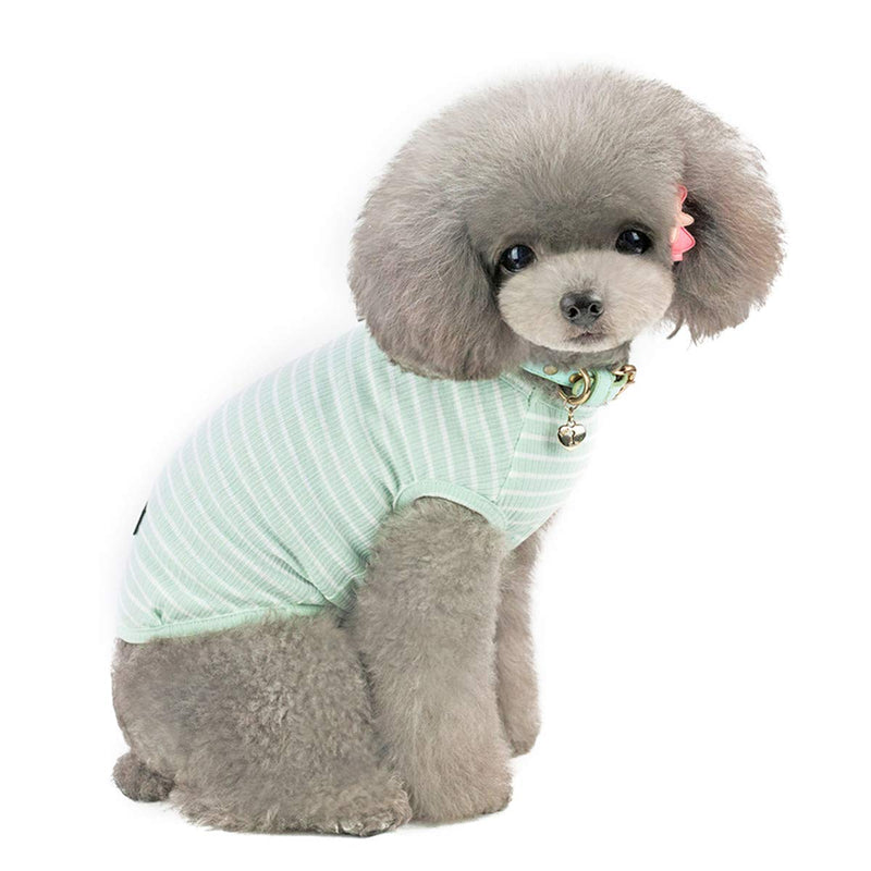 Pet Heroic Small Dog Cat Puppy Knit Jumper Sweater Clothes Comfortable Small Dog Jumper Cat Sweater Puppy Sweater Clothes for Small Dogs Cats Puppy Pink Red Blue Grey Grass - Weight 1.2-9.0 KGS S - PawsPlanet Australia