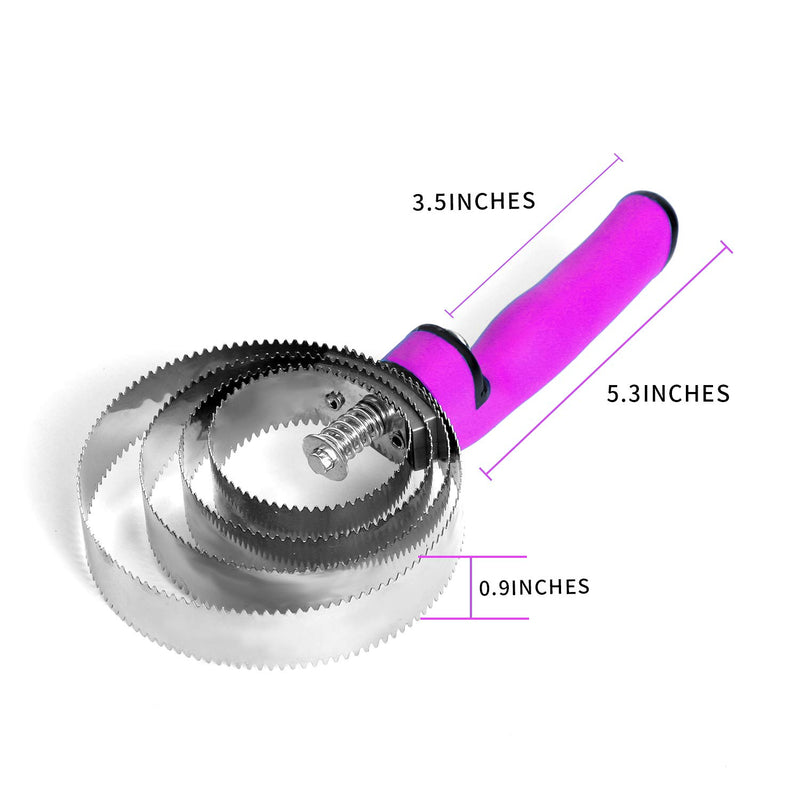 BOTH WINNERS Reversible Stainless Steel Curry Comb with Soft Touch Grip pink - PawsPlanet Australia