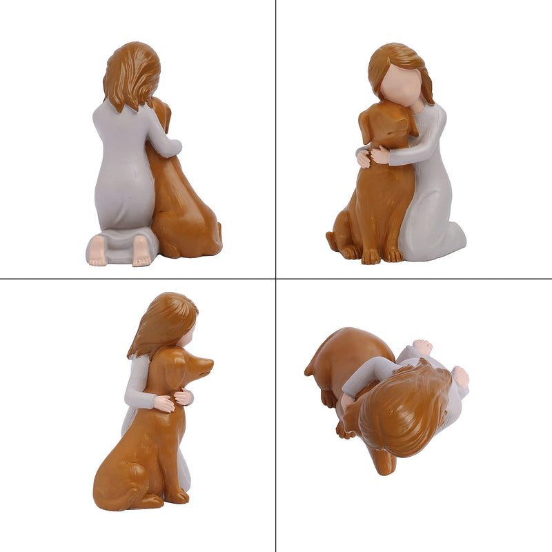 Simpkeely Dog Angel Figurines, Angel Dog Friendship Memorials, Dog Memorial Statue, Pet Memorial Gifts, Sculpted Hand-Painted Figures for Dog Mom - PawsPlanet Australia