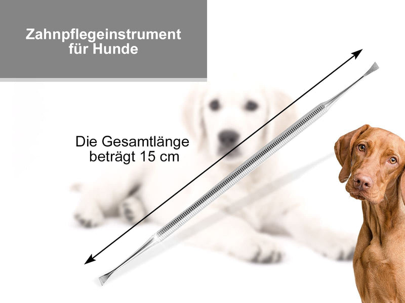 Dog Scaler Tartar Remover Teeth Cleaner for Pets - Wing Shape Left and Right Made of Stainless Steel for Teeth Cleaning Dental Care - PawsPlanet Australia