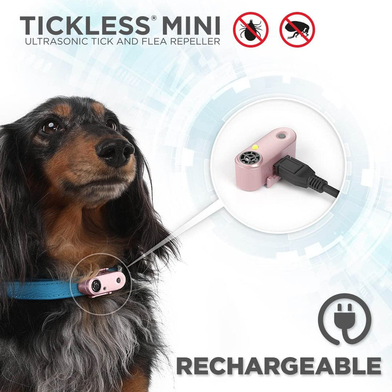Tickless Mini Cat - Chemical-Free, Natural Ultrasonic Flea and Tick Repellent for Cats - Black - PawsPlanet Australia