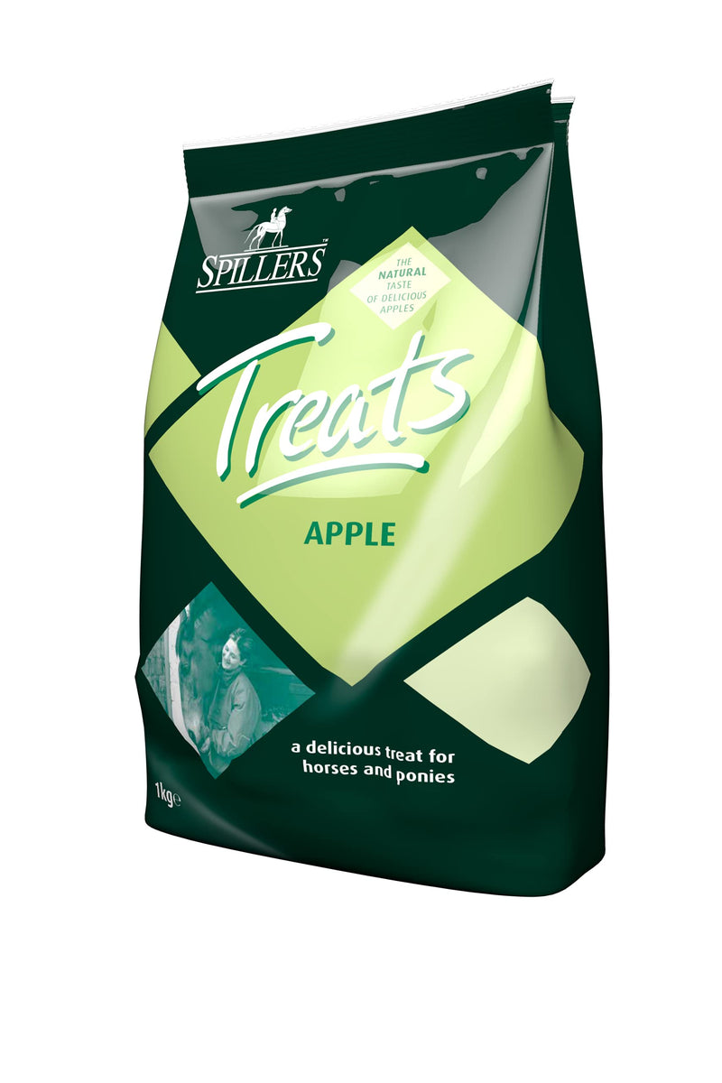 SPILLERS Apple Treats 1kg - Horse Feed - PawsPlanet Australia