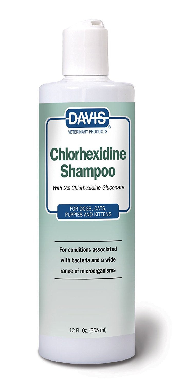 [Australia] - Davis Veterinary Products Chlorhexidine Shampoo for Dogs Cats Pets, Bundled with Health Tracker 2 Pack 