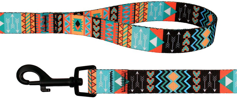 [Australia] - CollarDirect Nylon Dog Leash 5ft Tribal Pattern Durable Walking Pet Leashes for Dogs Small Medium Large Puppy Pattern 2 L 