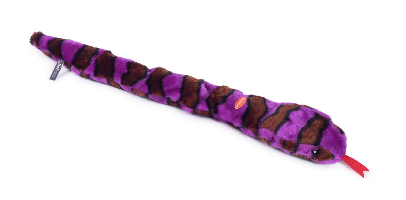 Petface Plush Puncture Proof Snake Dog Toy, 70 cm - PawsPlanet Australia