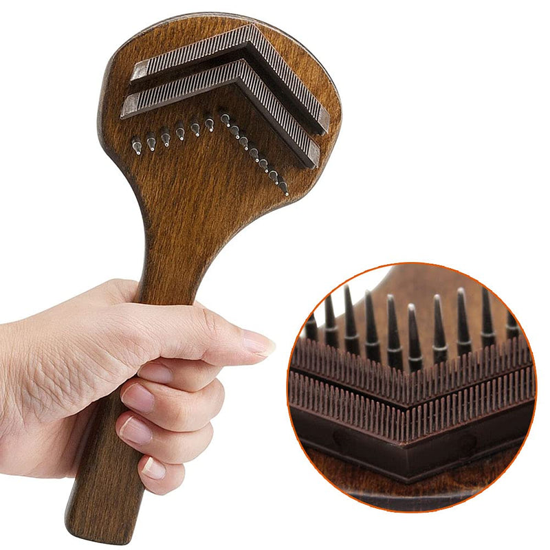 Deshedding Tool & Pet Grooming Brush for Small, Medium & Large Dogs, Cats & Horses, With Short to Long Hair - PawsPlanet Australia