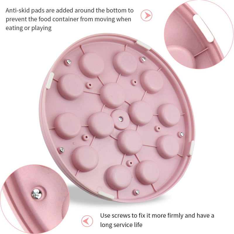 Dog Puzzle Toys for Beginner - Treat Dispensing Dog Toys Box for Improve Dog's IQ - Interactive Toys for Puppy and Kitten Training Pink - PawsPlanet Australia
