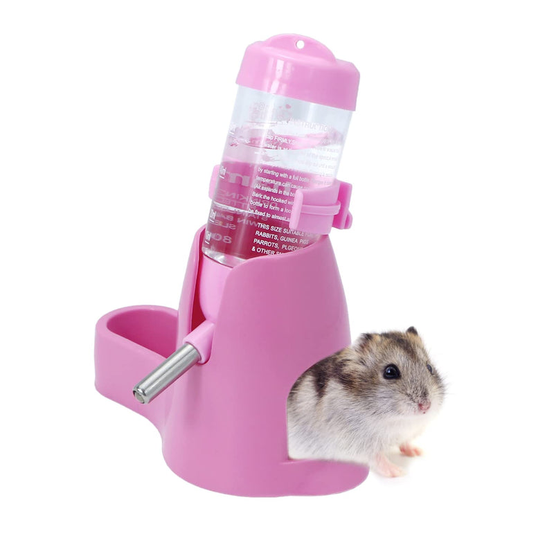 2 Packs, Hamster Water Bottle + Hamster Wheel Hamster Flying Saucer for Dwarf Hamsters Gerbil Mice - PawsPlanet Australia