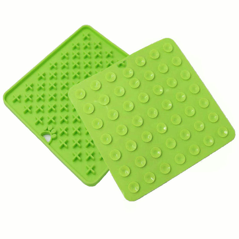 666 7.4 inches-Silicone-Dog Lick Mats &Lick mat for Dogs&Lick mat Dogs Tuff&Dog Toothpaste Peanut Butter&Puppy Pads& Dog Lick mat &Licky Mats for Puppy&Peanut Butter Lick Pad for Dog Grooming Bathing - PawsPlanet Australia