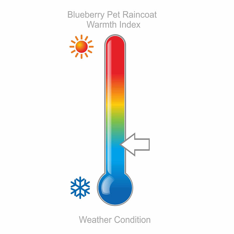 Blueberry Pet 2021 New 2 Colors Waterproof Dog Softshell Jacket, Hooded Raincoat and Windbreakers Size 10 (Pack of 1) Dazzling Blue - PawsPlanet Australia