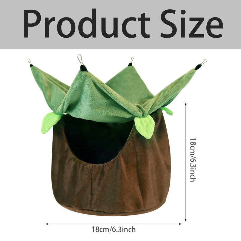 Pet Cage Hammock Cage Accessories Hamster Accessories - Cage Hanging Bed for Small Animals with Hooks, Soft and Warm Pet Cage Small Animal Bed, for Squirrels, Chinchillas and Hamsters. - PawsPlanet Australia