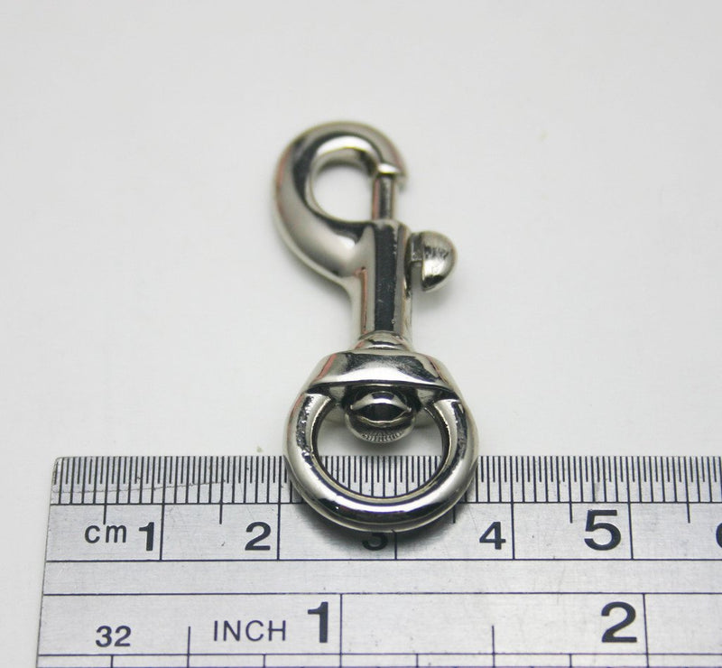 [Australia] - Generic Silvery 0.4" Inside Diameter Oval Ring Lobster Clasp for Strap or Dog Collar Buckle Pack of 10 