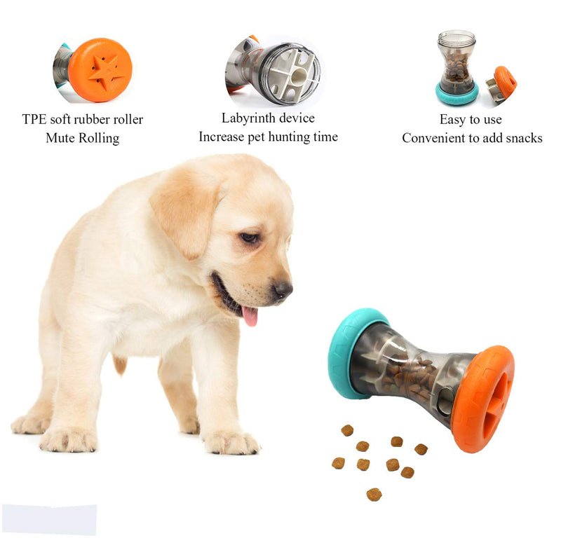 Letofun Food Dispensing Puzzle Toys for Small Dogs to Keep Them Busy,Interactive Treat Chase Toys for Dog Improves Digestion,Durable Enrichment Slow Feeder Toy - PawsPlanet Australia