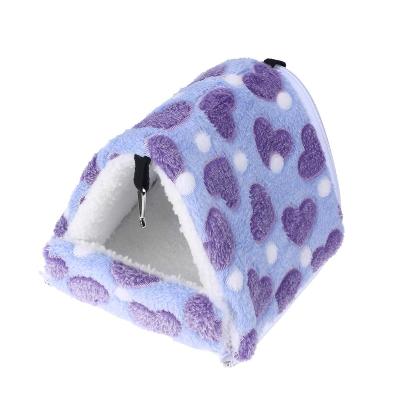 POPETPOP Bird Snuggle Sack - Guinea Pig Bedding Rat House Bed Winter Warm Fleece Small Pet Syrian Hamster Chinchilla Bed House Cage Bird Nest - 21x20cm S - PawsPlanet Australia